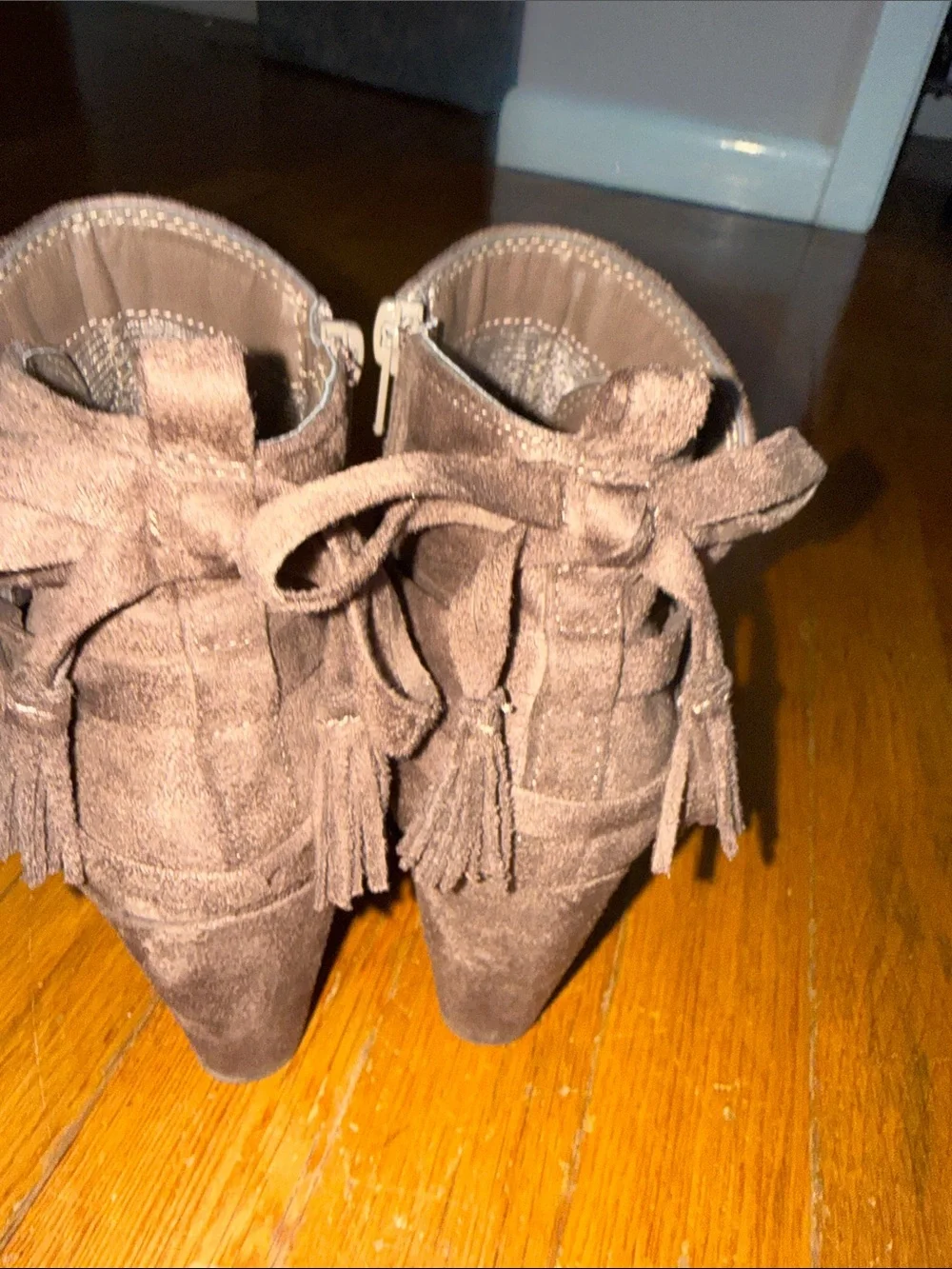 Madden Girl brown suede